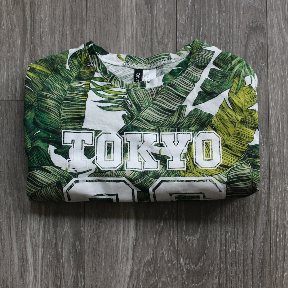 H&M Printed Long Tshirt